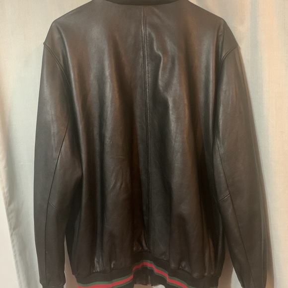 Men’s Gucci leather jacket - Picture 2 of 9